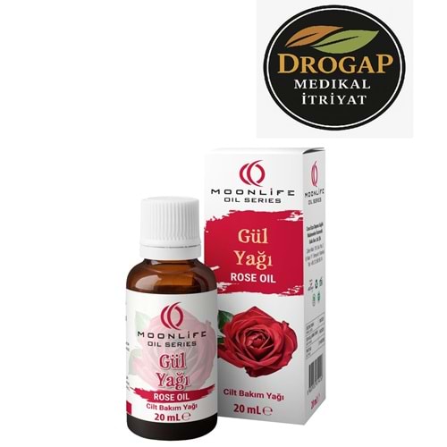 MOON LİFE DOĞAL GÜL YAĞI 20 ML