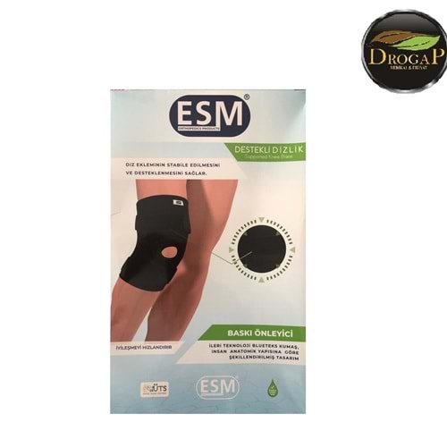 ESM PATELLA DESTEKLİ AÇIK DİZLİK CIRTLI ( BD001 ) ( BEDENSİZ )