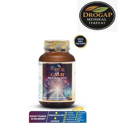 KİPERİN CALM RELAX PASSİFLORA 30 TABLET