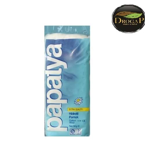 PAPATYA HİDROFİL PAMUK 50 GR 10 LU PAKET