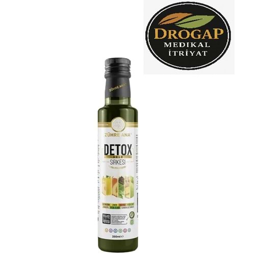 ZÜHRE ANA DETOX GOLD SİRKESİ DOĞAL FERMANTASYON 250 ML