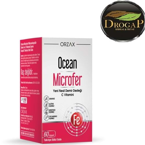 OCEAN MİCROFER 60 KAPSÜL DEMİR DESTEĞİ