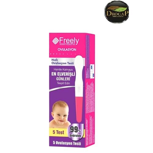 FREELY HIZLI OVULASYON TESTİ 5 Lİ PAKET