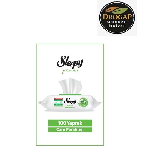 SLEEPY PİNE YÜZEY TEMİZLEME HAVLUSU 100 LÜ ( ÇAM FERAHLIĞI )