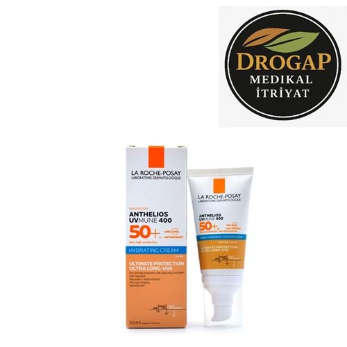 LA ROCHE POSAY ANTHELIOS UVMUNE 400 NEMLENDİRİCİLİ SPF 50+ GÜNEŞ KREMİ TİNTED ( HASSAS CİLTLER İÇİN )