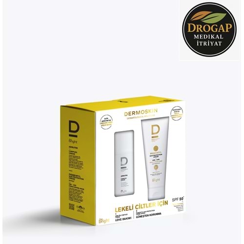 DERMOSKİN ARBUTİN COMPLEX KREM 33 ML + PİGMENTYL GÜNEŞ KREMİ SPF 50+ 75 ML