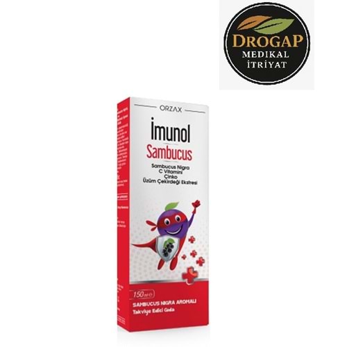 İMUNOL SAMBUCUS ŞURUP 150 ML