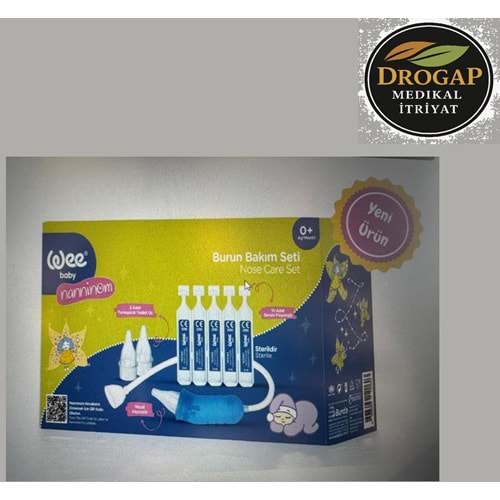 WEE BABY BURUN ASPİRATÖRÜ + YEDEK UÇ + SERUM FİZ.DAMLA ( 494 )