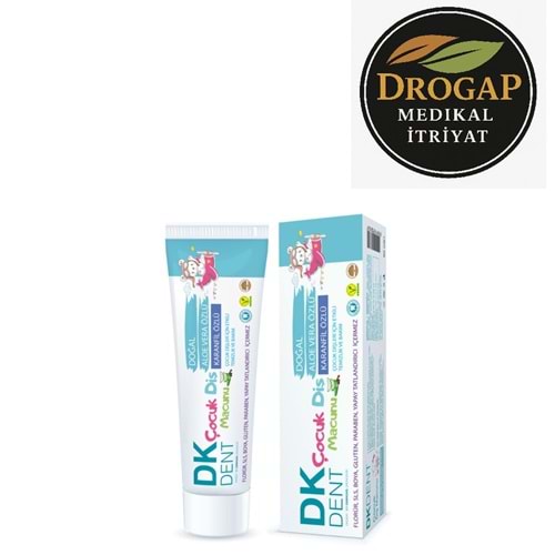 DK DENT DERMOKİL ÇOCUK DİŞ MACUNU 50 ML (ALOE VERA & KARANFİL ÖZLÜ )