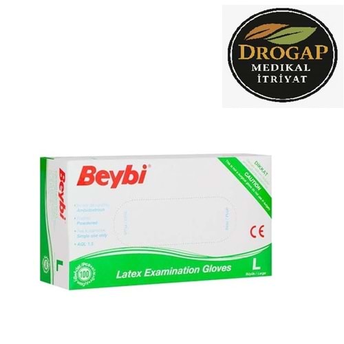 BEYBİ LATEKS MUAYENE ELDİVENİ PUDRALI ( LARGE )