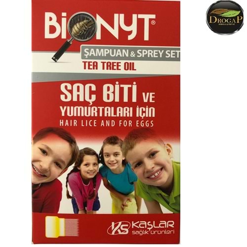 BİONYT BİT SPREYİ 100 ML & 150 ML TEA TREE OİL BİT ŞAMPUANI 100 ML HEDİYELİ ( ÇELİK TARAKLI )