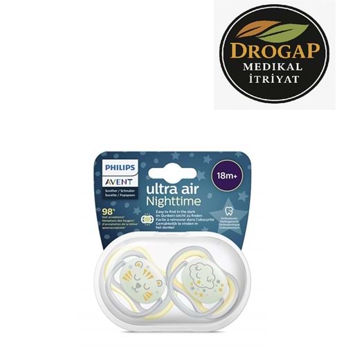 AVENT EMZİK ULTRA AİR NİGHTTİME KARANLIKTA PARLAR SCF376/01 18+ AY NO : 2 ERKEK