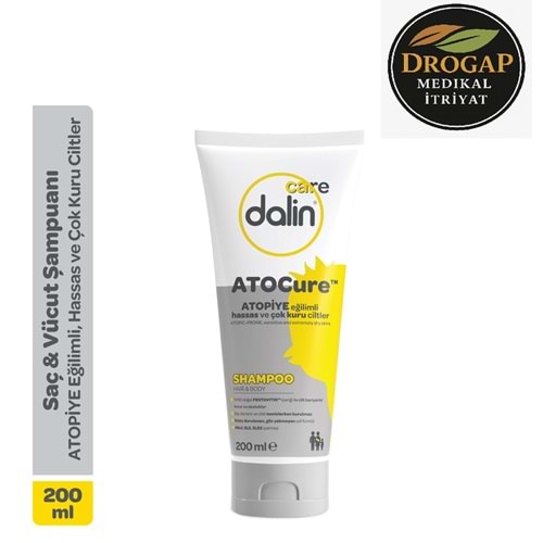 DALİN ATOCURE BEBEK ŞAMPUANI 200 ML ( ATOPİYE EĞİMLİ CİLTLER İÇİN )