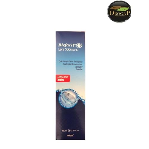 TTO BLEFARİTTO LENS SOLUSYONU 360 ML