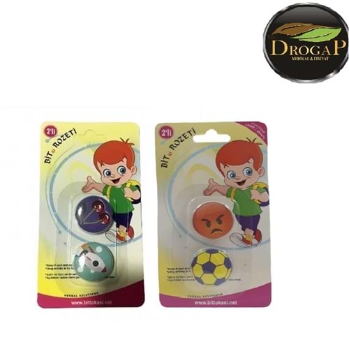 BİT ROZETİ BİT KOVUCU & KORUYUCU ( DOĞAL KOKULU ) ( 2 Lİ )