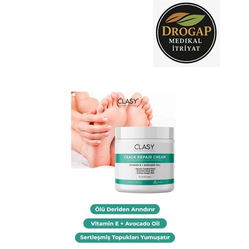CLASY CARE AYAK VE TOPUK BAKIM KREMİ 100 ML ( ÇATLAMIŞ TOPUKLAR İÇİN )