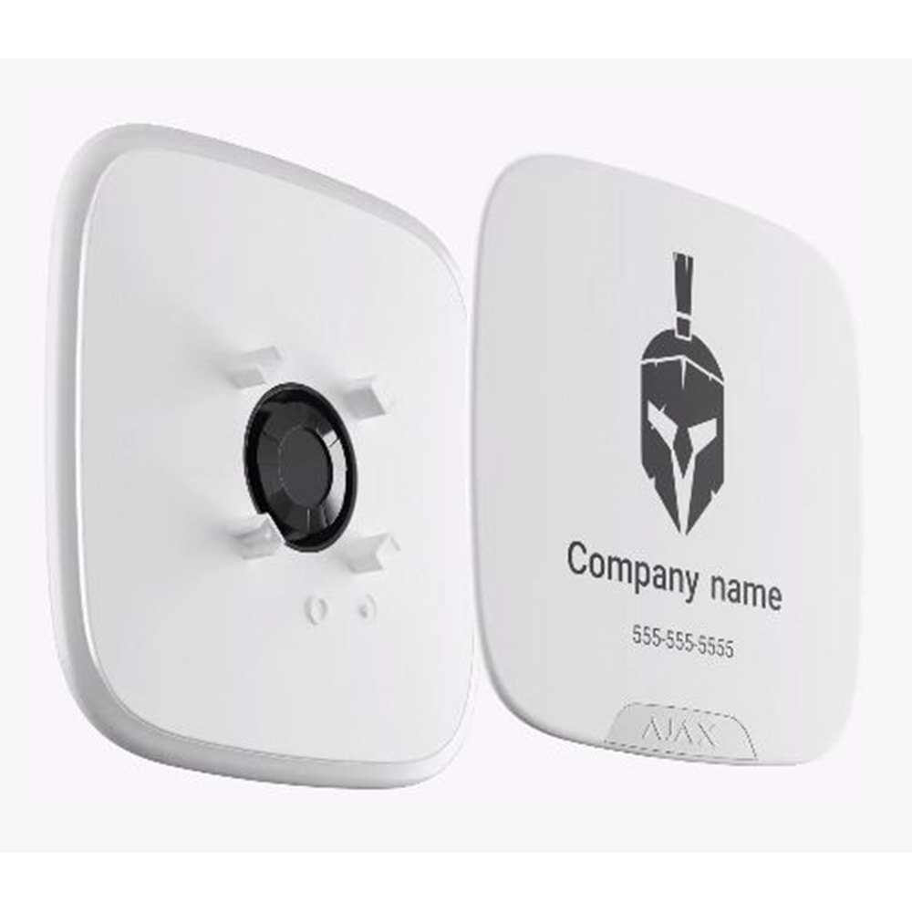 AJAX StreetSiren DoubleDeck * BEYAZ* KABLOSUZ BASKI ALANLI HARİCİ SİREN