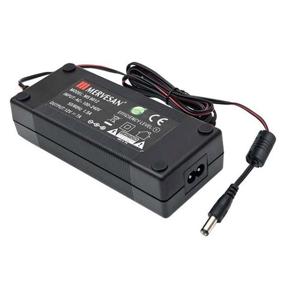 MERVESAN 12V 7A PLASTİK ADAPTÖR ( MRW-9012)