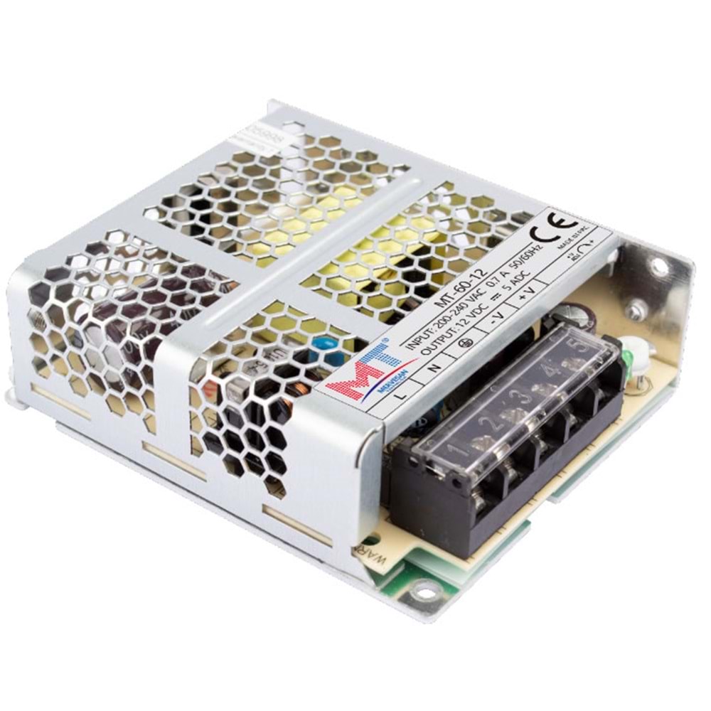 MERVESAN 60 WATT 12V 5A METAL ADAPTÖR (MT-60-12)