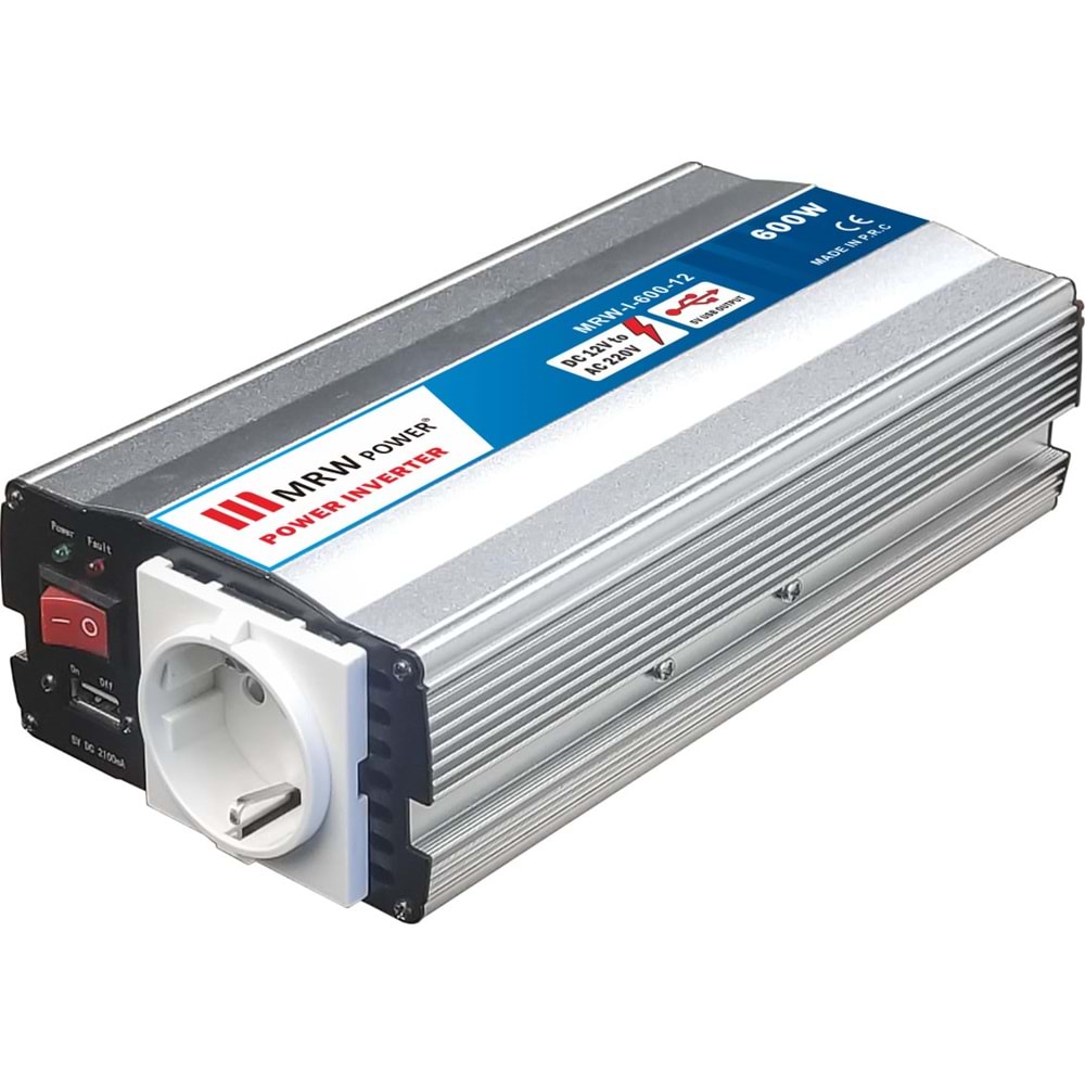 MERVESAN 600W 12 VDC/220 VAC INVERTER MRW-I-600-12