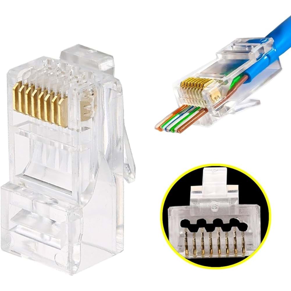 TRKLink RK-EZ-RJ45-Ş KONNEKTÖR 100 'lü PAKET TRK-N