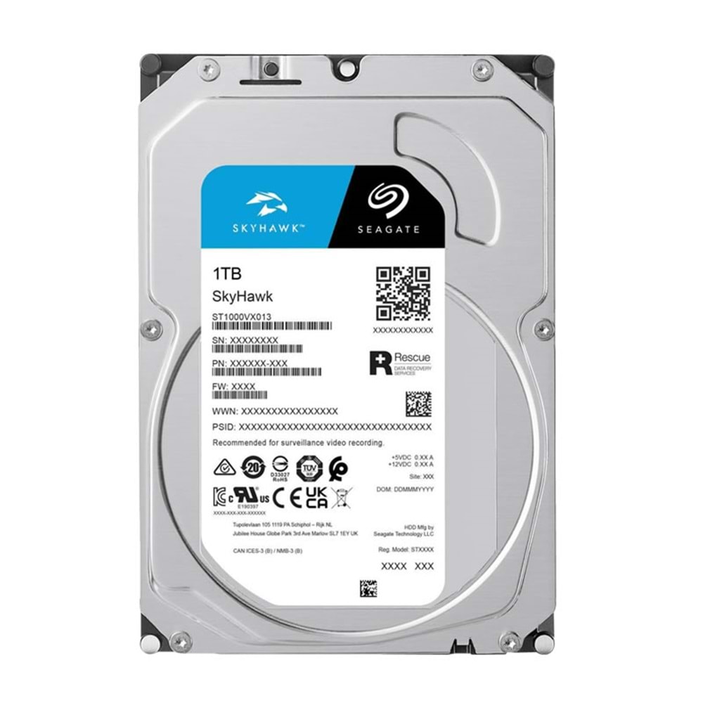 SEAGATE SKYHAWK 1TB ST1000VX013 3.5