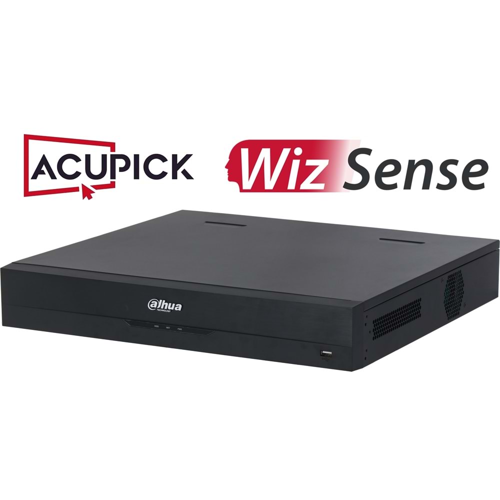 DAHUA NVR5464-EI 64CH ACUPİCK 4K WizSense NVR KAYIT