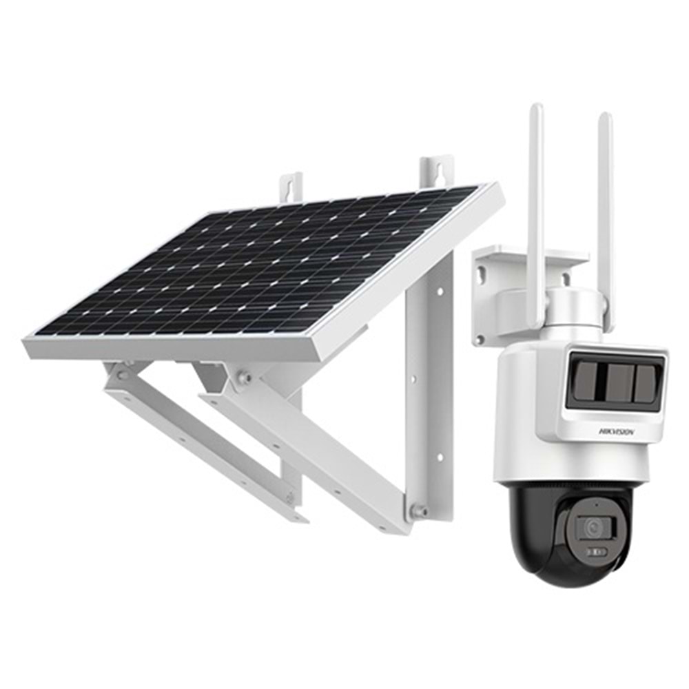 * HİKVİSİON DS-2DE2C400IWG-K/4G/C05S10 2.8MM 4MP Pro Solar PT Kamera Sistemi
