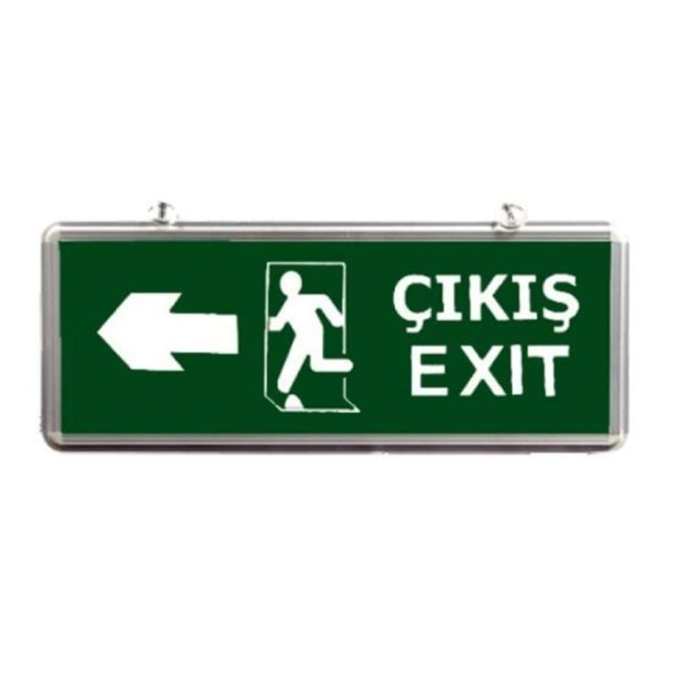 ERKLED ERK6002 SOL YÖN OK LEDLİ ACİL ÇIKIŞ LEVHASI