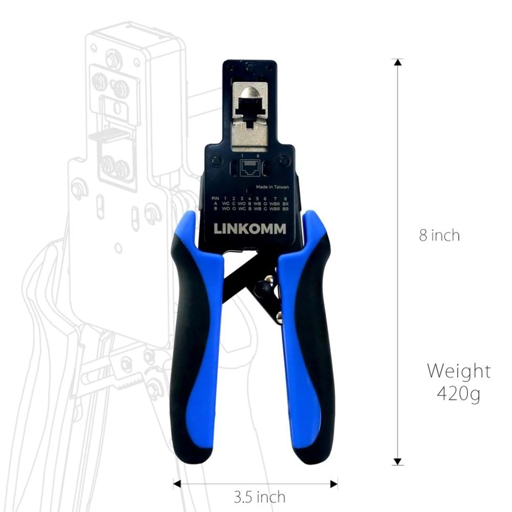 TLCR01 LINKOMM Yeni Nesil RJ45 EZ Pense