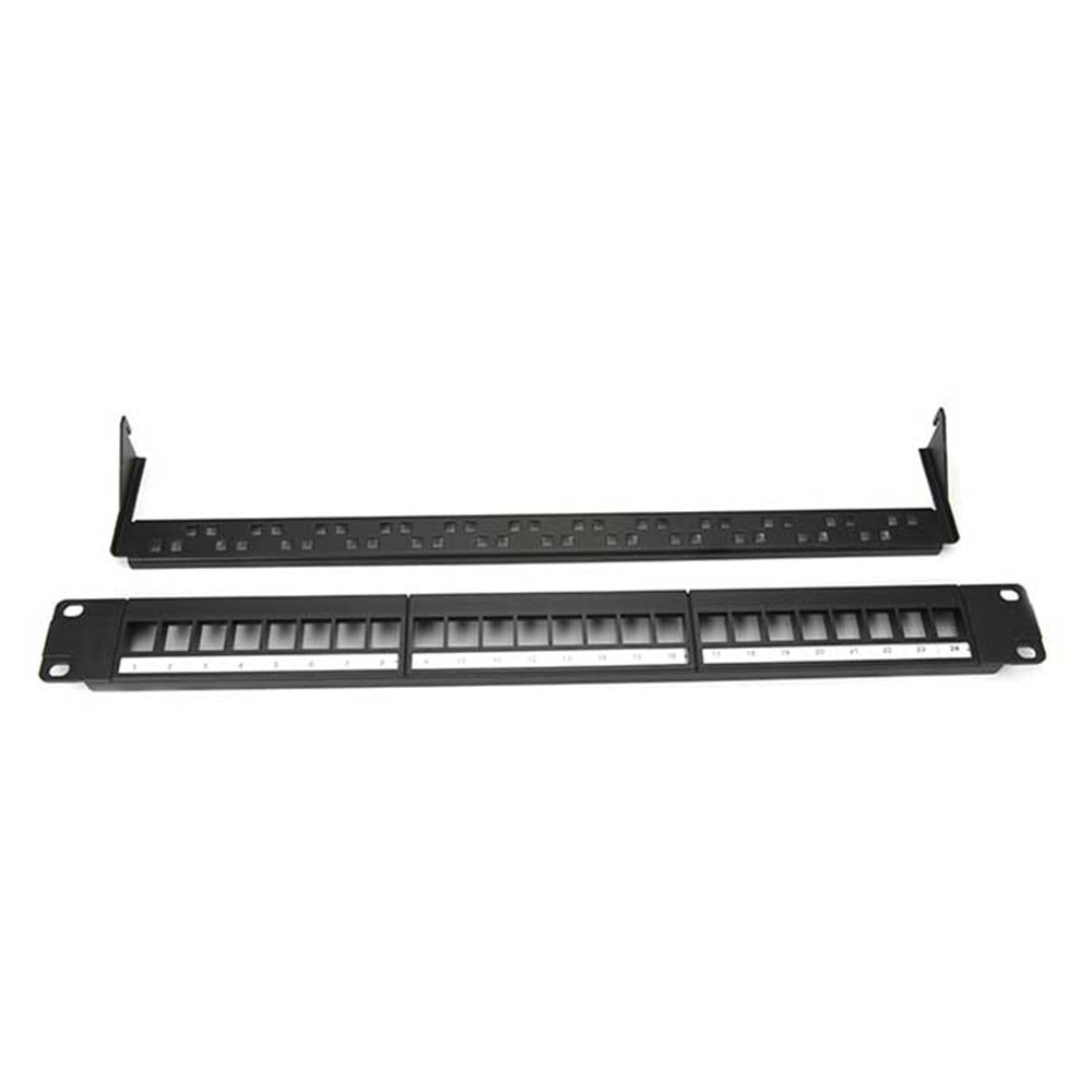 CAT6 UTP 24 PORT BOŞ PATCH PANEL