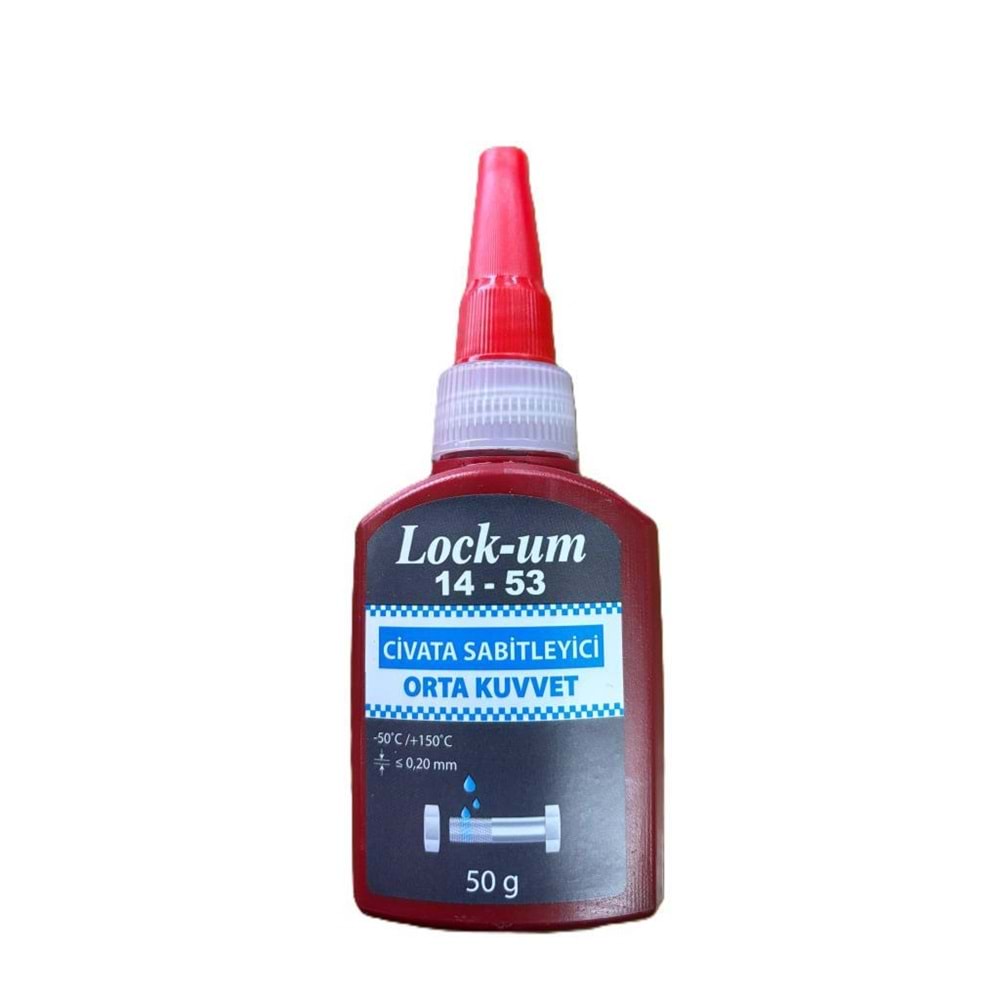 LOCK-UM 14-53 ORTA KUVVET 50 YAPIŞTIRICI