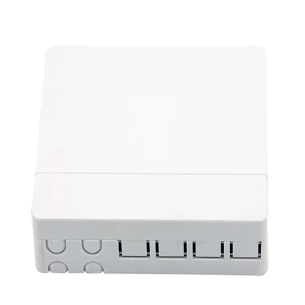 ALFAFONET WALL OUTLET KUTU 4 PORT FİBER KAPASİTELİ, BOŞ (WO-001-4P4F)