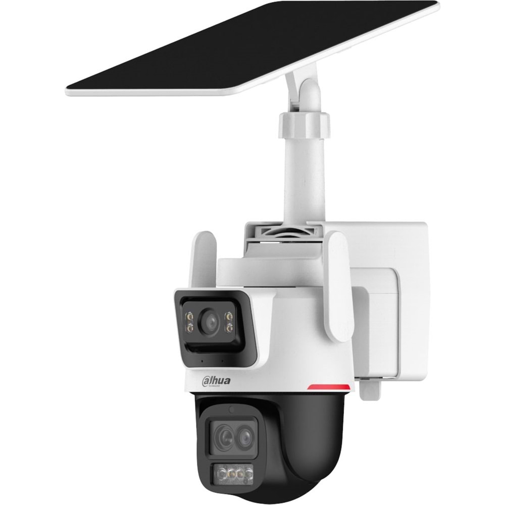 DAHUA IPC-PTS2649C-3E3Z-4GB20 APOLLO 3+3MP WİZCOLOR Hybrid-zoom PT 4G Solar Power IP KAMERA