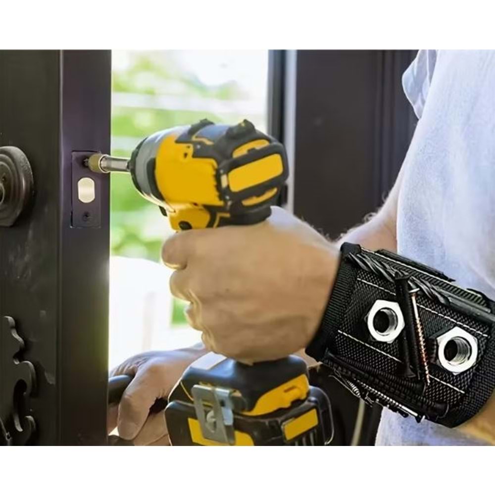 TRKPlastik ÇİVİ VE VİDA TUTUCU MANYETİK BİLEKLİK - TRK-555