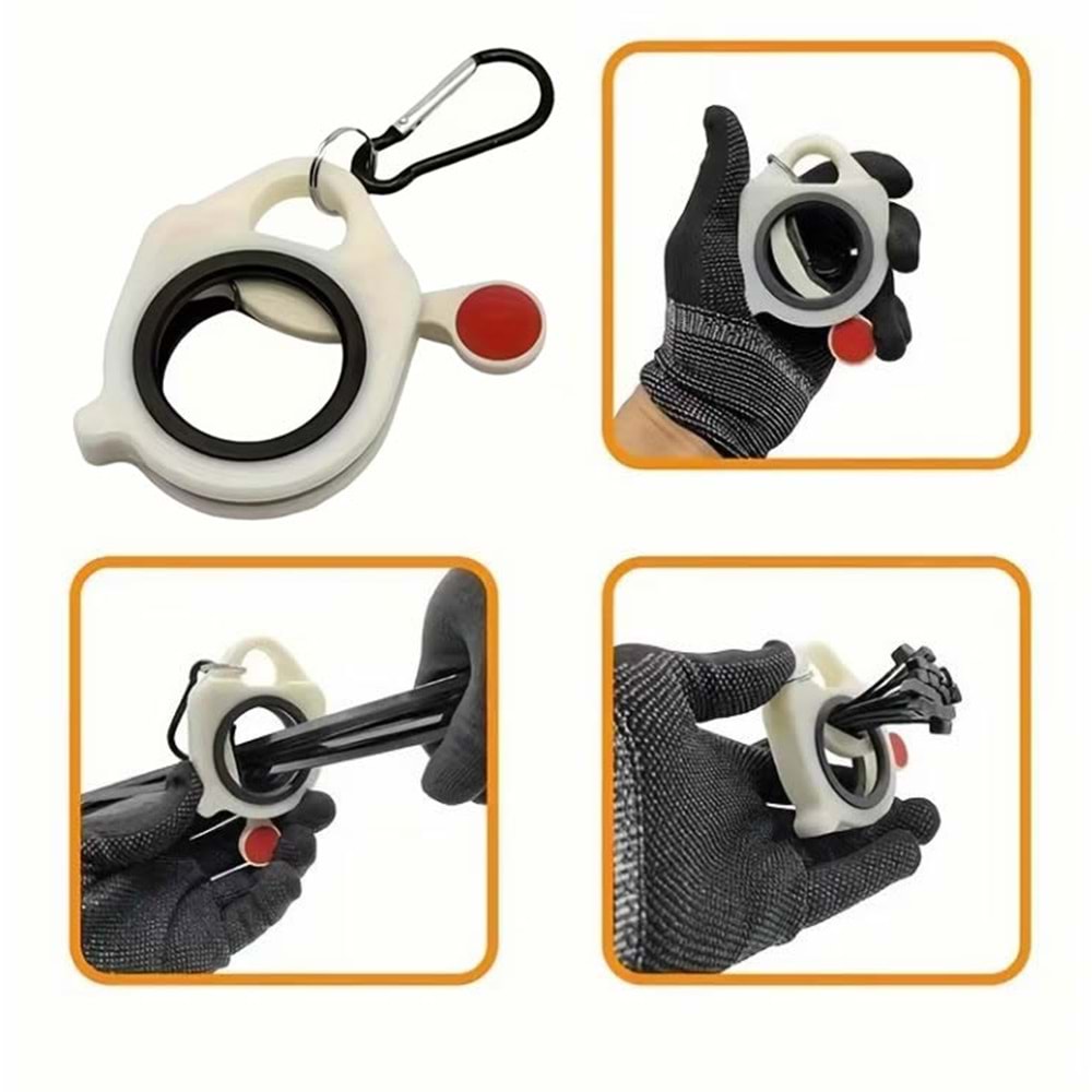 KABLO BAĞI DÜZENLEYİCİ TAŞIYICI (KARANLIKTA PARLAR)