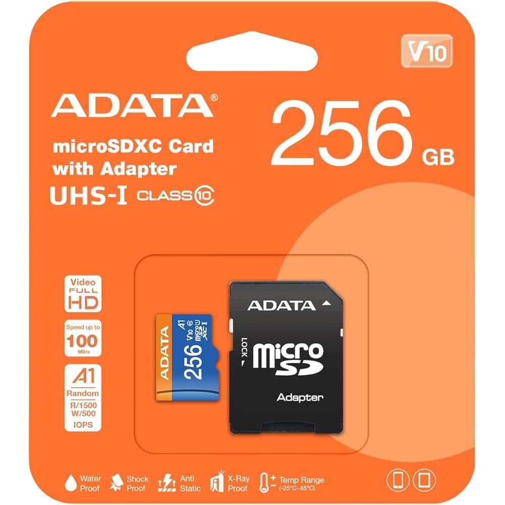 ADATA 256GB MICRO SDXC CARD CLASS 10