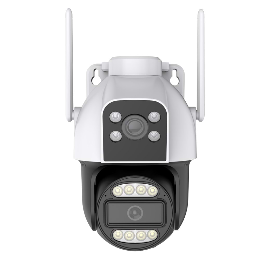 TRK RS-5112 2x2MP Kameralı Akıllı Wi-Fi Güvenlik Kamerası (RS-WIFI-C22-D) TRK-K