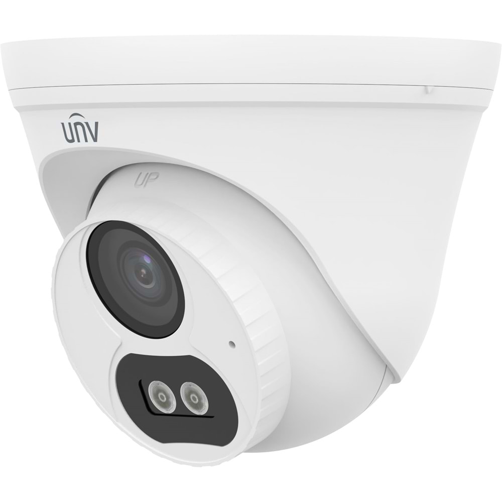 UNV IPC3612LE-ADF28KC-DL 2MP 2.8mm Smart Dual-light Çift Yönlü Ses Dome IP Kamera