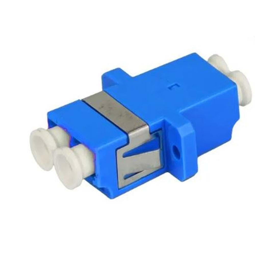 ALFAFONET LC/UPC DX SM FLANŞLI VE METAL KLİPSLİ RENK: MAVİ, TOZ KAPAĞI : BEYAZ ADAPTÖR ( ADP-DXPCLCPL-FG)