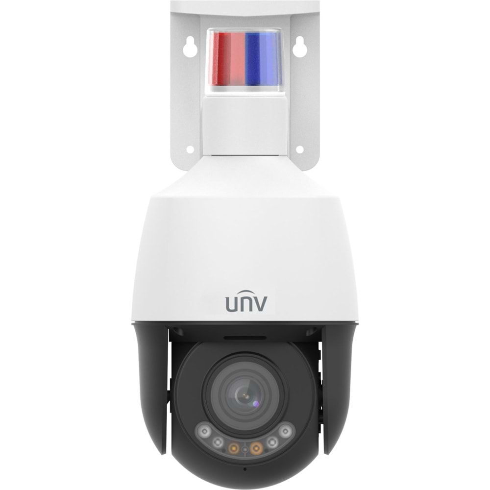 UNV IPC6315LFW-AX5C-VG1 5MP 2.7-13.5mm Motorize VF Lens 5X Optik Zoom Color Hunter Tri-Guard Dual-light 50m IR Çift Yönlü Ses PTZ IP Kamera