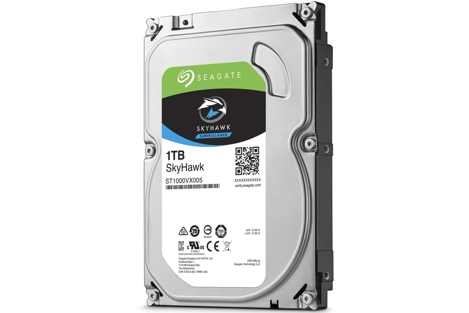 SEAGATE SKYHAWK 1TB ST1000VX005 7/24 GÜVENLİK ( 3 Yıl Garanti )