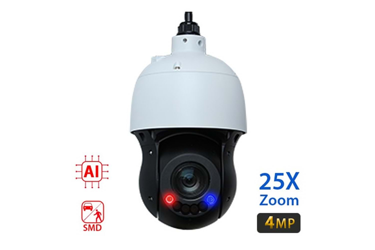 ZANUO ZN-SD4A425-H 4MP 25X OPTİK-ZOOM 5.5-137.5MM SMD STARLİGHT SPEED DOME