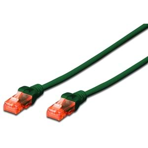 DİGİTUS DK-1617-005/YEŞİL CAT 6 U-UTP patch cable, Cu, LSZH AWG 26/7, 0.50MT