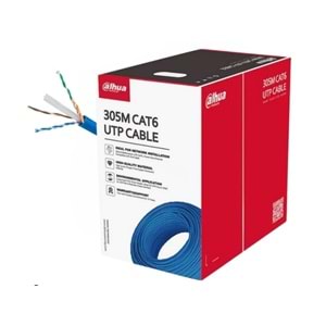 DAHUA DH-PFM923I-6UN-C (305MT) UTP CAT6 BAKIR KABLO - MAVİ