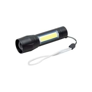 PM-4525 Power Ledli USB Şarjlı Mini El Feneri