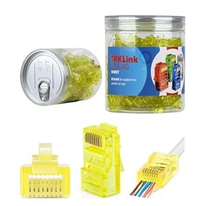 TRKLink EZ RJ45 KONNEKTÖR (SARI) 100 'lü PAKET