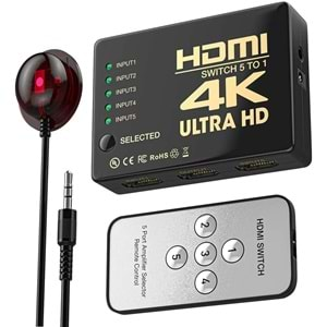 IRS-A14 HDMI 5 İN 1 OUT 4K SPLİTTER