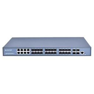 STONET SC-530024T4M-8M 24 PORT GB SFP + 8 GB BAKIR + 4X10G SFP L3 YÖNETİLEBİLİR OMURGA SWİTCH