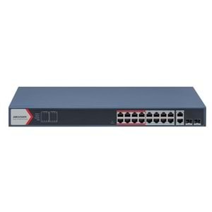 ** HİKVİSİON DS-3E1318P-EI 10/100 16 PORT POE SWİTCH